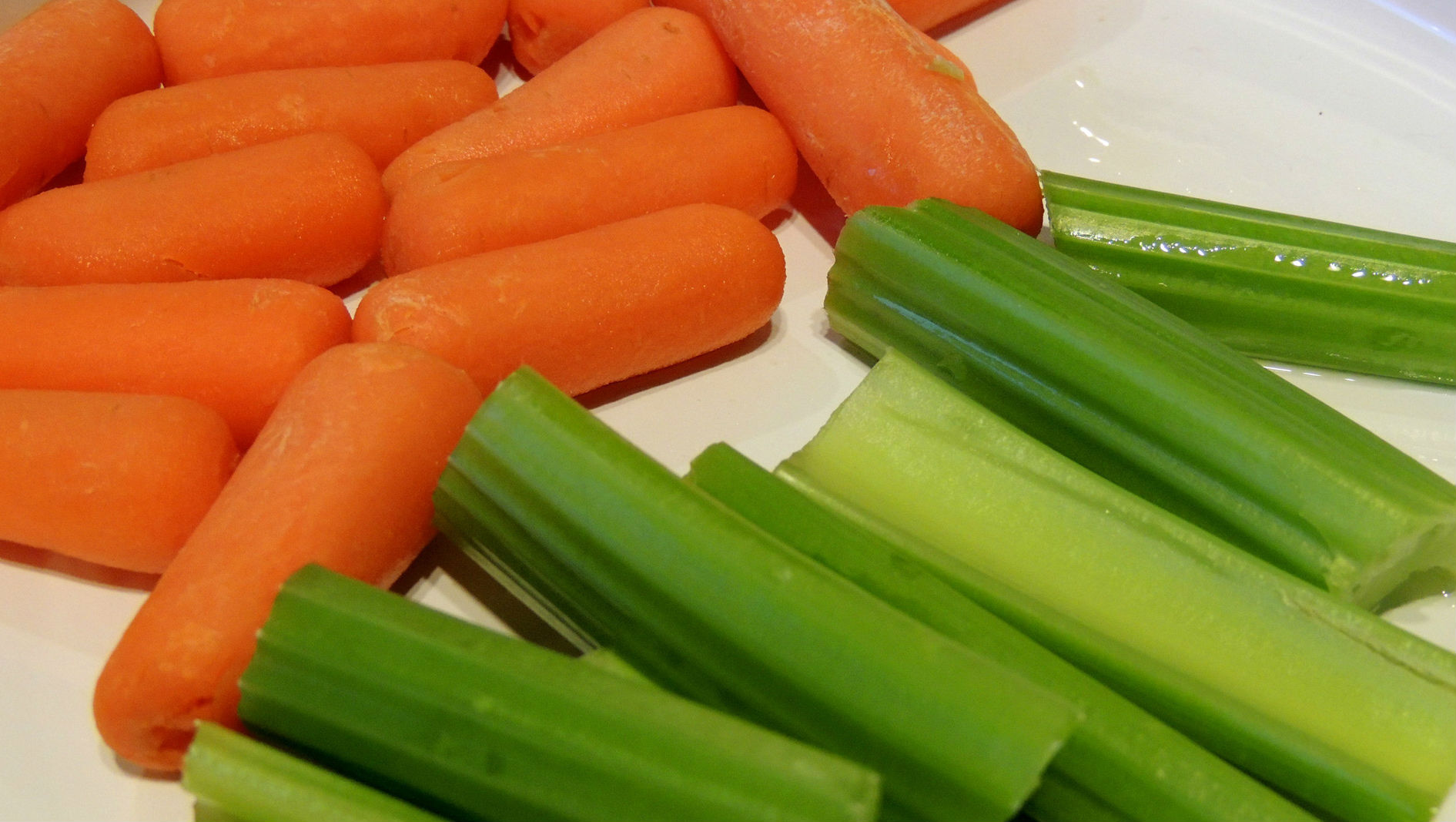 Carrots and celery